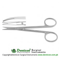 Delicate Gum Scissor Curved , 11.5 cm - 4 1/2"